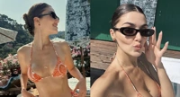 Hande Ercel a Portofino, esplode la passione con il nuovo fidanzato. Foto