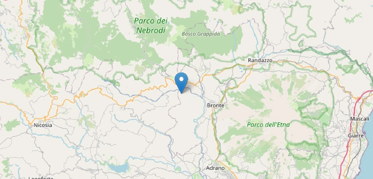 Terremoto nel Messinese, forte scossa in mattinata