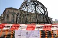 Incendio "Venere degli stracci", il sindaco Manfredi: "Sgomento. Atto di grande violenza"