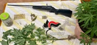 Blitz sui Lattari, un arresto per possesso di arma e munizioni
