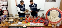 Maxi sequestro di reperti archeologici trafugati durante scavi clandestini