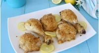 Cosce di pollo al limone