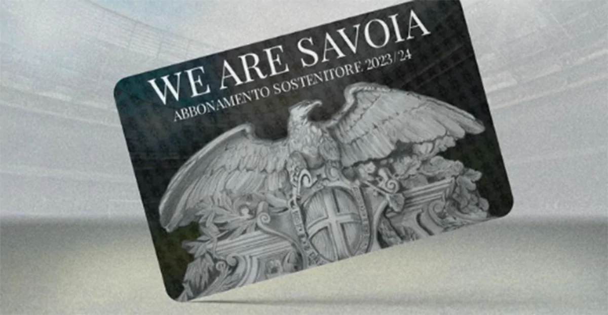 Savoia, parte la campagna abbonamenti: vantaggi per la tessera "sostenitore"