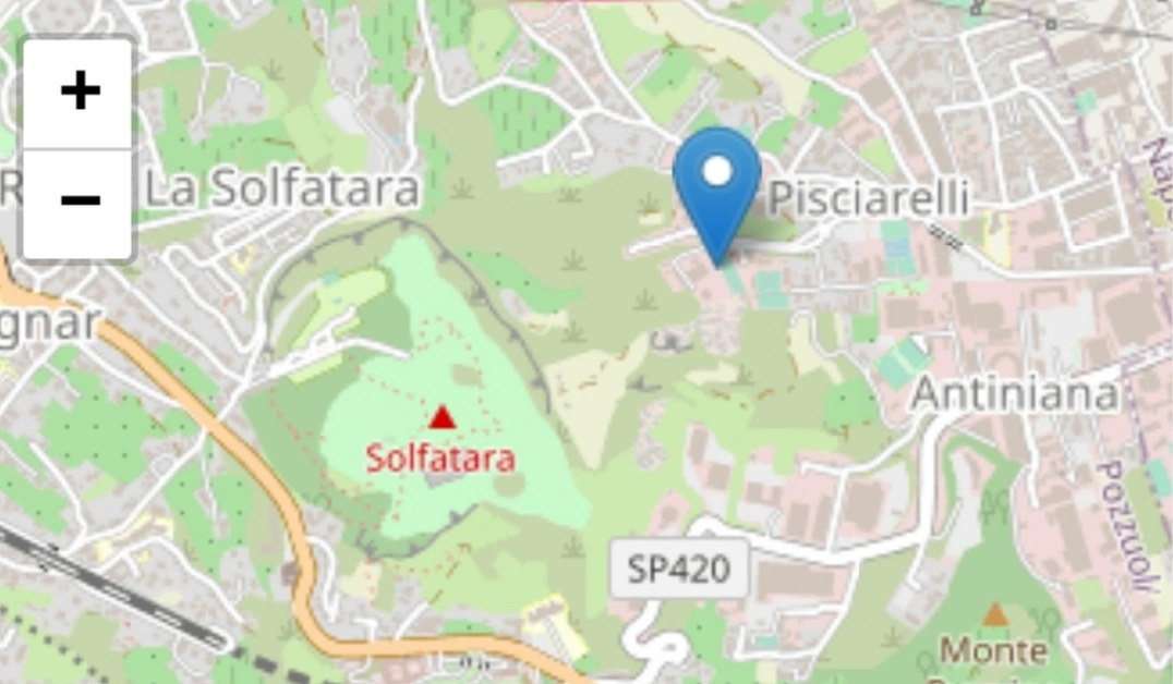 Scossa di terremoto di magnitudo 3,8 gradi con epicentro ad Agnano