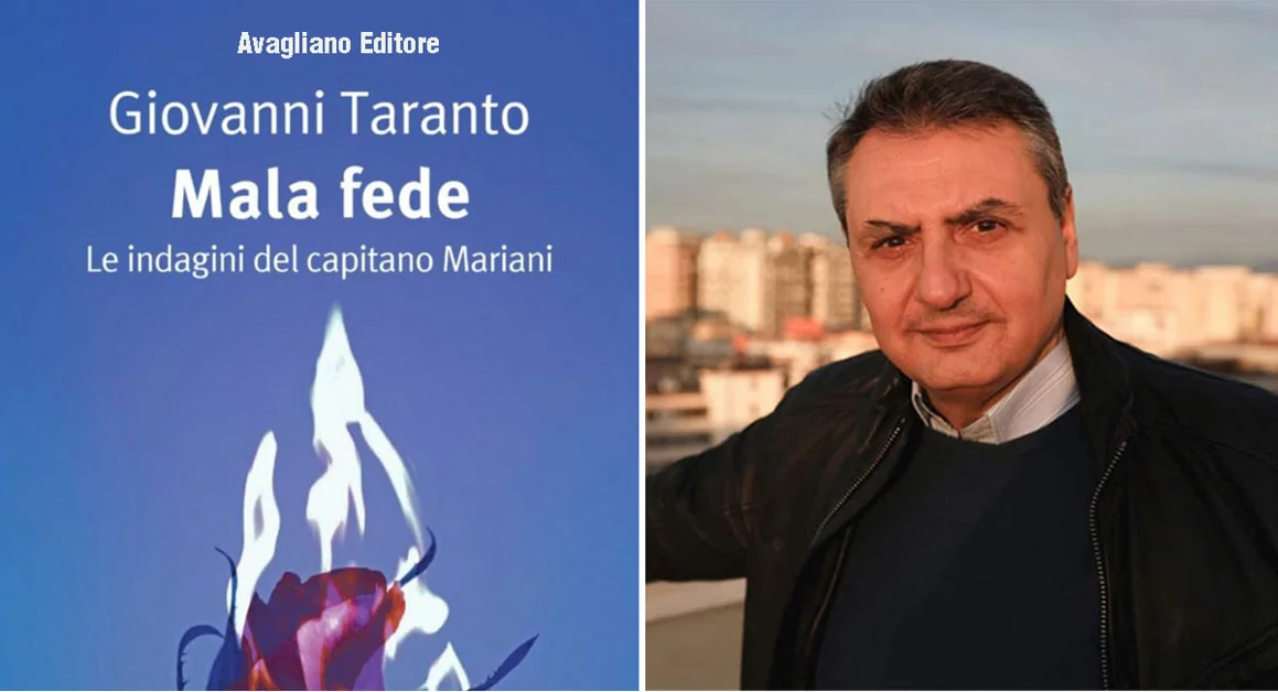 "Mala fede", il nuovo giallo dì Giovanni Taranto in libreria dal 29 settembre
