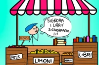 Mercatino dei libri scolastici usati a Torre del Greco