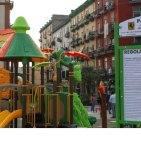 Parco giochi di piazza Nazionale, riqualificazione nel nome di Noemi