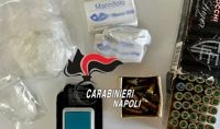 Droga e munizioni nel Vesuviano, tre arresti e una denuncia