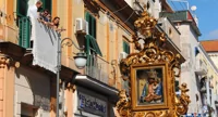 Torre Annunziata - Stefano De Martino alla Festa della Madonna della Neve