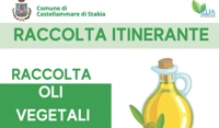 Castellammare - Raccolta olio esausto, due giorni al mese per il ritiro