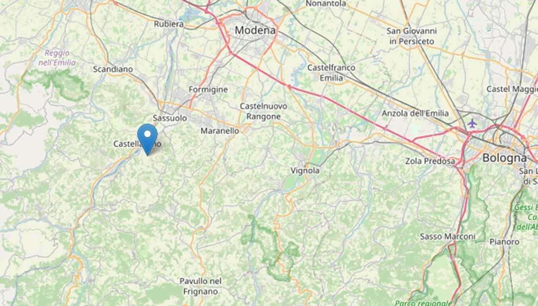 Terremoto in Emilia Romagna, epicentro nei pressi di Sassuolo