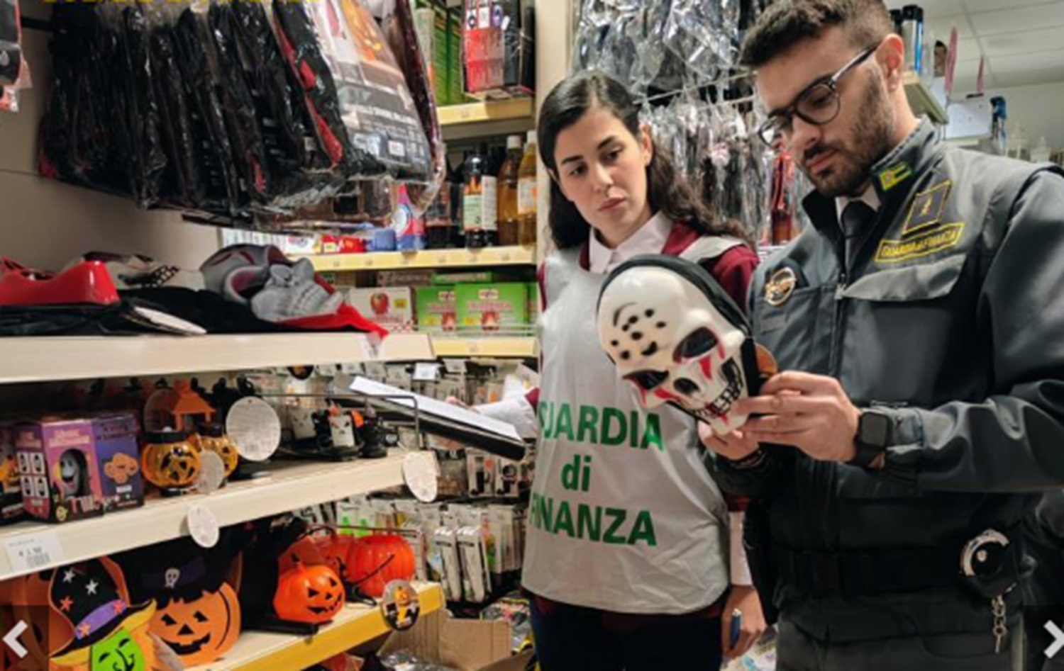 Halloween, circa 4 milioni di giochi e gadgets sequestrati in tutta Italia