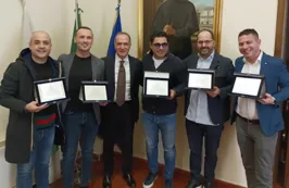 Torre del Greco - Il sindaco Mennella premia gli chef stellati corallini