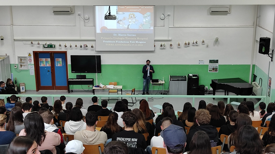 Torre Annunziata - Scuola e prevenzione. Interessante seminario al Liceo Pitagora-Croce