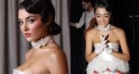 Hande Erçel compie 30 anni, il look della diva turca al party di compleanno