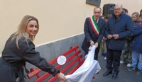 Torre del Greco - Panchina rossa per ricordare Titti Marruocco