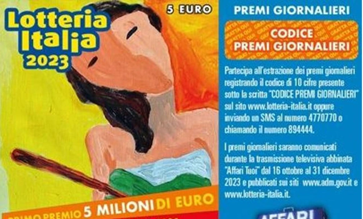 Lotteria Italia: il biglietto del premio di 5 milioni di euro venduto a Milano