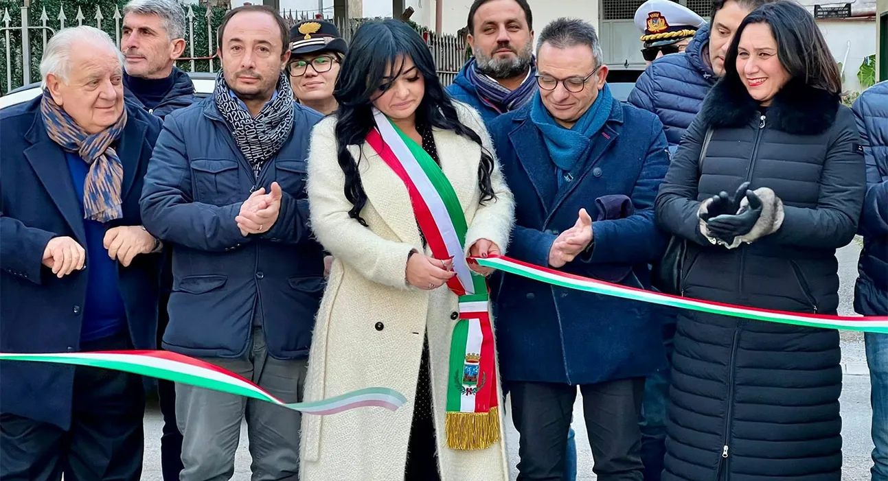 Sant'Antonio Abate - Inaugurata una nuova strada. Abbagnale: "Un'opera attesa da oltre 10 anni"