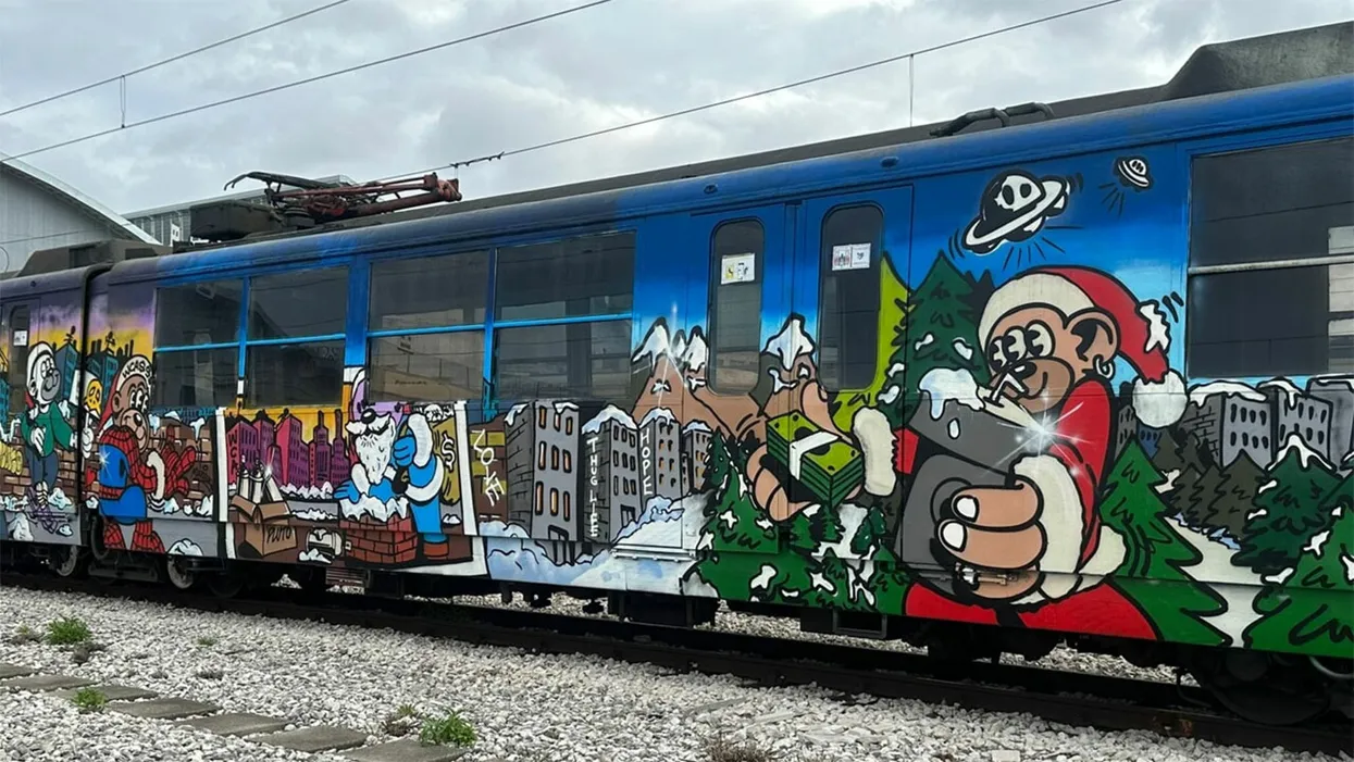 Writers in azione aggrediscono guardia giurata di EAV