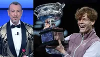 Amadeus invita Jannik Sinner a Sanremo 2024, la reazione del tennista