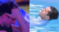 Grande Fratello, Federico a pezzi dopo la nomination: piange e si butta in piscina vestito