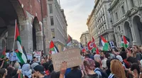 Manifestazioni pro Palestina a Milano e a Roma svolte senza scontri