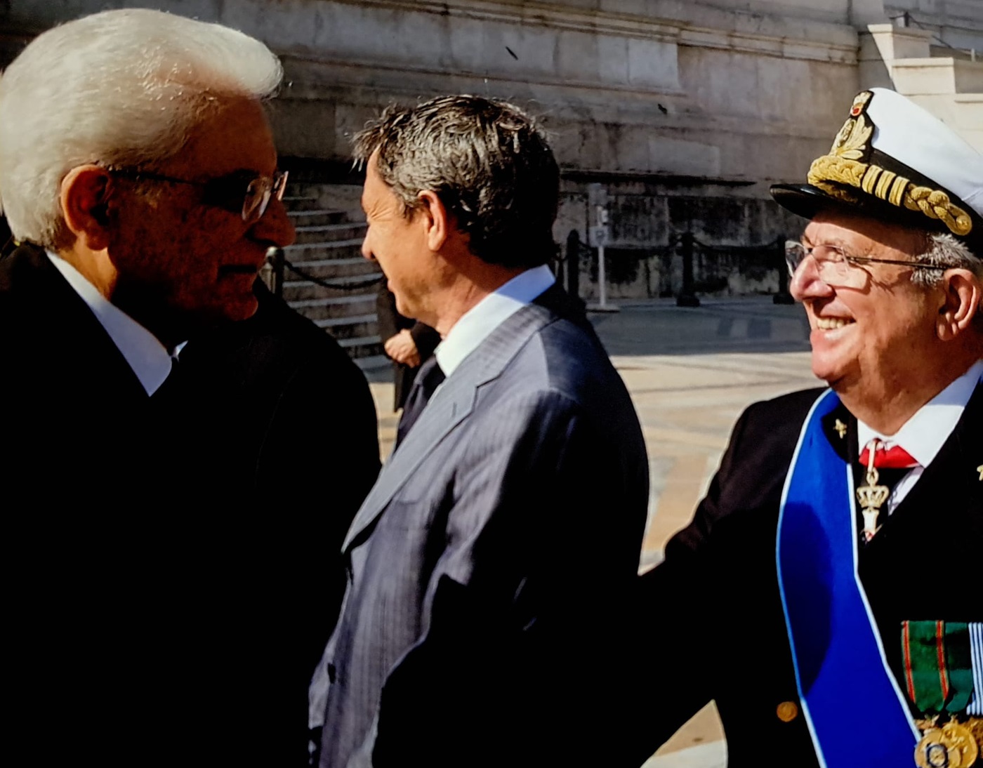 Felicio Angrisano, ammiraglio in pensione