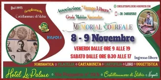 Castellammare - Collezionismo: torna l'8 e 9 novembre 2024 il Memorial Correale