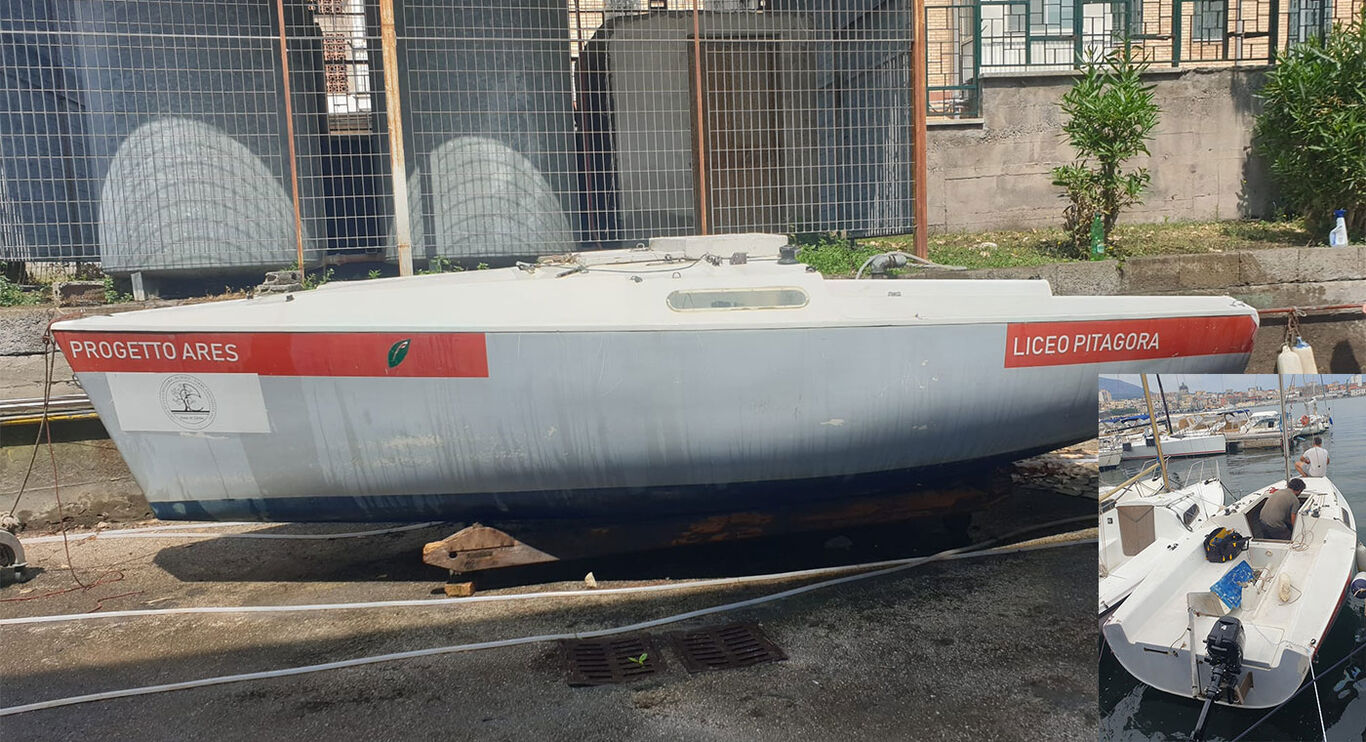 Torre Annunziata - Corsi di vela per gli studenti del Pitagora-Croce