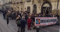 Circa duecento persone in corteo per la riapertura del pronto soccorso di Boscotrecase
