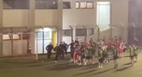 Rissa tra gli Under 17 delle squadre di calcio Savoia e Santa Maria La Carità