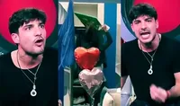 Grande Fratello, le immagini choc della sfuriata di Lorenzo contro Shaila