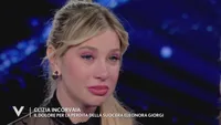 Clizia Incorvaia in lacrime a Verissimo, il dolore dopo la scomparsa di Eleonora Giorgi
