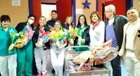 Aicovis e le uova pasquali: visita ai piccoli pazienti del San Leonardo di Castellammare