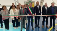 Torre del Greco - Riqualificazione tensostruttura La Salle: ieri il taglio del nastro