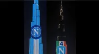 Dubai - Il Burj Khalifa, il grattacielo più alto del mondo, si è tinto d' azzurro