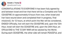 Iran, Israele e la 'pace su Truth': cessate il fuoco è un annuncio di Trump