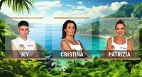 L'Isola dei Famosi, chi verrà eliminato tra Jey, Cristina e Patrizia: il risultato dei sondaggi