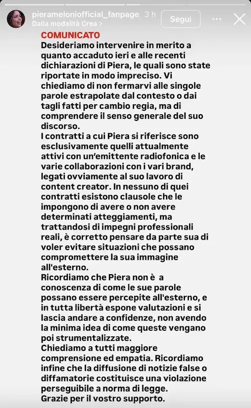 GF Vip, Piera Meloni frena sull’intimità con Roncaccia per motivi contrattuali: «Vuole tutelare la sua immagine»